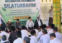 Kakankemenag Aceh Timur Silaturahmi ke Dayah Nurul Hidayah