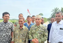Jembatan Garuda Desa Blang Reubek Aceh Utara Diresmikan