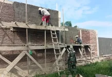 Pembangunan Gedung Koperasi Merah Putih Desa Puuk Terus Dikebut