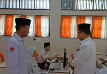 Kakankemenag Aceh Timur Monitoring TKA Madrasah