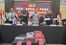 Polres Lhokseumawe Bongkar Peredaran Rokok Ilegal tanpa Cukai