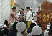 Milad ke-9 GPS,  Ajak Pemuda Makmurkan Masjid dan Serahkan Cendera Mata Kepada Habibi