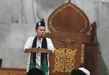 Ustaz Habibi An Nawawi Isi Ceramah Milad ke-9 GPS di Masjid Baitul Huda Lhokseumawe