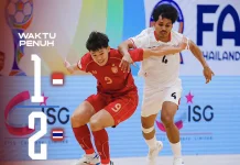 Timnas Futsal Indonesia Gagal Mempetahankan Gelar Juara