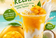 Resep Jus Mangga Segar Mix Air Kelapa