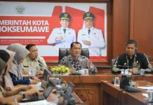 Pemko Lhokseumawe Simulasi Tahapan Pemilihan Keuchik Serentak Tahun 2026