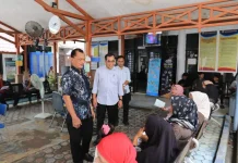 WFH, Sekda Lhokseumawe Tinjau Pelayanan Publik di Sejumlah OPD