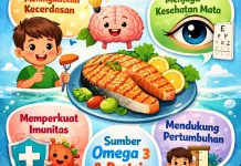 Manfaat Ikan Salmon untuk Bayi