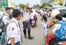 Cegah Kemacetan, Dishub Lhokseumawe Atur Arus Kendaraan Siang Hari