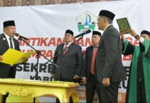Ismunandar Jadi Sekda, Bupati Minta Birokrasi Lebih Efektif dan Profesional
