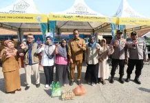 Pemko Lhokseumawe Bersama Dinas Pangan Aceh Gelar Gerakan Pangan Murah