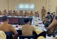 Serapan Anggaran Baru 20 Persen, Bupati Aceh Timur Minta OPD Percepat Realisasi