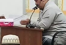 Tausiah Ba’da Subuh di Masjid Jami Lancang Garam: Ustadz Nazli Hasan Ingatkan Bahaya
