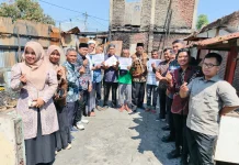 Baitul Mal Aceh Menyalurkan Santunan kepada Korban Kebakaran di Kota Lhokseumawe