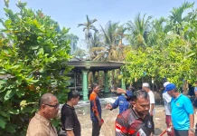 Satu Rumah Warga Gampong Beunot Ludes Dilalap  si Jago Merah.