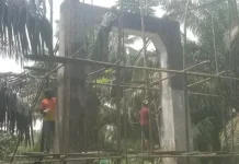 Kodim 0103/Aceh Utara Kebut Pembangunan Jembatan Perintis