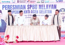 Pertamina Patra Niaga Regional Sumbagut Resmikan SPBU Nelayan di Aceh Selatan
