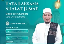 Tgk. Husni Al-Lukman Akan Sampaikan Khutbah Jumat di Mesjid Syura Kandang