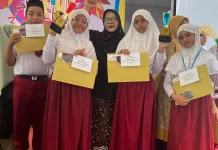 Siswa SD Negeri 1 Lhokseumawe Borong Juara di SPENLY Fantastic