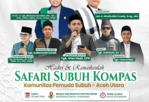 Safari Subuh KOMPAS Aceh Utara Ajak Masyarakat Ramaikan Shalat Berjamaah