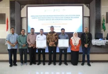 Sosialisasi dan Pencanangan Desa Cantik serta FKP Standar Pelayanan Statistik
