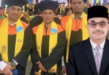 Kakankemenag Atim Saiful Bahri Apresiasi Tiga ASN Raih Gelar Magister Sosial