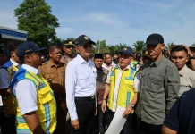 Wabup Tarmizi Terima Kunjungan Menteri PU di Aceh Utara