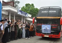 Walikota Langsa Lepas Keberangkatan 198 JCH menuju Tanah Suci