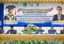 Prodi BKPI FTIK UIN SUNA Lhokseumawe Jalani Asesmen Lapangan