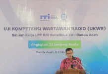 RRI Korwil XVII Tutup UKWR Angkatan 32 Jenjang Muda