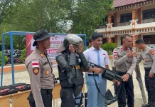 Polres Aceh Utara Luncurkan Inovasi ‘Samapta Sahabat Pelajar'