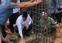 Bupati Aceh Utara Awali Pembangunan Masjid Babul Falah di Gampong Blang Riek