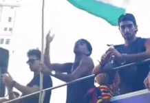 Bintang Muda Barcelona Kibarkan Bendera Palestina saat Parade Gelar Juara LaLiga