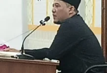 Kajian Ba’da Maghrib di Masjid Jami Lancang Garam Ajak Jamaah Segera Bertaubat