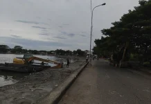 Alat Berat Masih Beroperasi dalam Pembersihan Waduk