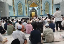Ribuan Jamaah Hadiri Milad Syiar Mahabbah Subuh ke-XII di Masjid Darissalam Hagu Se