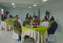 Dandim 0103/Aceh Utara Hadiri Launching 1061 Titik KDKMP di Wilayah Kodam