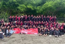 UKM-KSM Creative Minority Gelar Temu Ramah di Pantai Ujong Batee