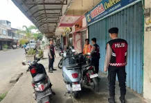 Sat Samapta Polres Lhokseumawe Ciptakan Rasa Aman bagi Pedagang dan Pembeli