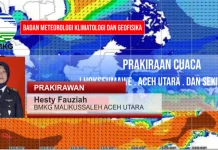 Hujan Ringan hingga Sedang Berpotensi Guyur Bener Meriah dan Langsa