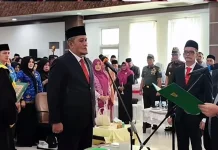 Dayan Albar Dilantik Jadi Sekda Aceh Utara, Sebelumnya Lulus Uji Kompetensi