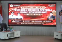 Pemko Lhokseumawe Gelar Bimtek Pemilihan Keuchik Serentak Tahap II Tahun 2026