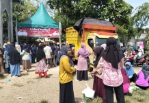 Antusias Warga Warnai Operasi Pasar Murah di Pusong Lama