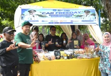 CFD Langsa Meriah, Warga Padati Lapangan Merdeka