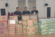 Kapolres Lhokseumawe Salurkan Bantuan Korban Banjir