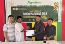 Alimuddin Armia Pimpin Pemuda Dewan Dakwah Aceh Periode 2026–2029