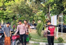 Polisi Hadir, Sholat Idul Adha di Islamic Center Lhokseumawe Berlangsung Khidmat