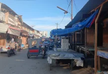 Lebaran Idul Adha Kedua, Pasar Inpres Lhokseumawe Masih Lengang