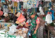Koramil Baktiya Cek Harga Sembako Pasca-lebaran Idul Adha 1447 H