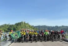 Kodim Aceh Utara Gelar Gowes Ceria, Satukan Semangat dan Pererat Silaturahmi